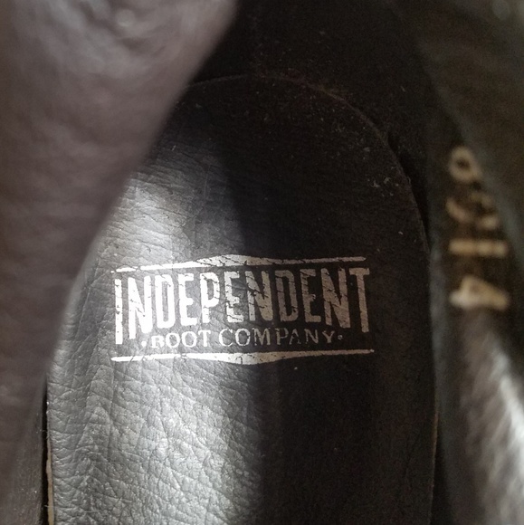 Burgundy wine real leather fringe booties - Picture 6 of 7